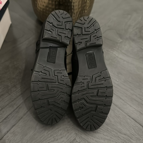 SOUL Naturalizer Womens Quaid Combat & Lace-up Boots - Picture 3 of 5